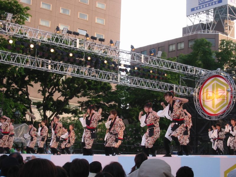 Dancers at Yosakoi Soran Festival in Sapporo