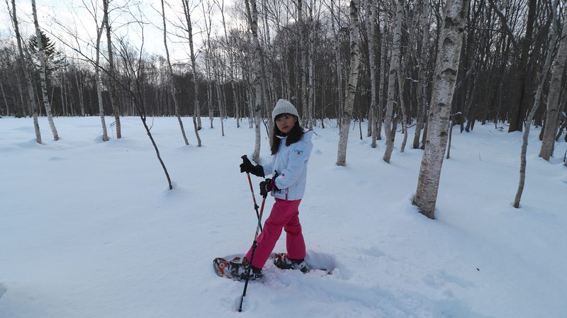 Snowshoeing