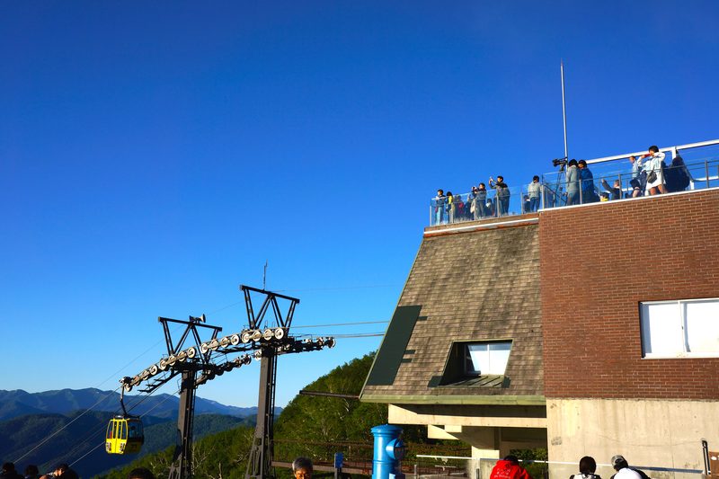 Unkai Terrace at Tomamu resort, Hokkaido