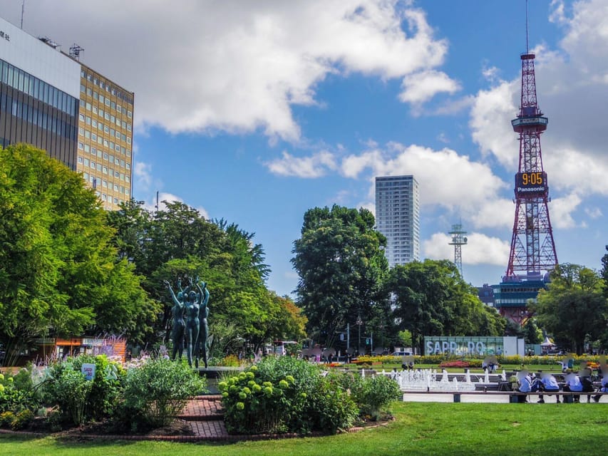 1-Day Walking Tour in Sapporo: Historical Sights of Sapporo - Sapporo TV Tower and the city from above