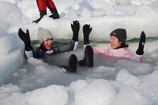 2hours Drift ice walk guided tour in Shiretoko National Park - Getting suited up for the ice