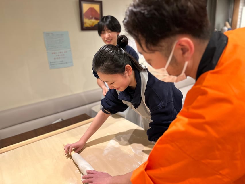Authentic Handmade Soba Experience! - Mixing Hokkaido buckwheat flour