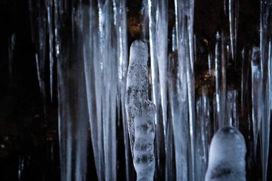 Bamboo Ice Cave: Snowshoe to see a natural phenomenon! - The return walk and what it demands