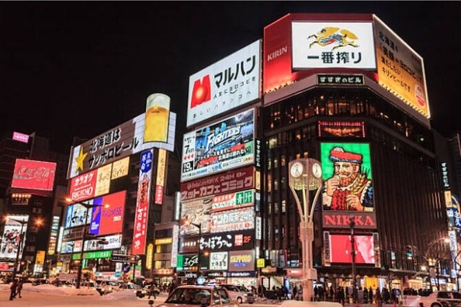 Exploring Hokkaido Nightlife Susukino Evening Walking Tour - Starting at Susukino Station at 9 p.m.