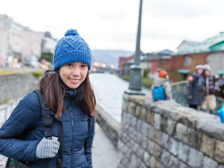 From Sapporo: Private Day Trip to Otaru - Food stops, from squid ink ice cream to fried chicken