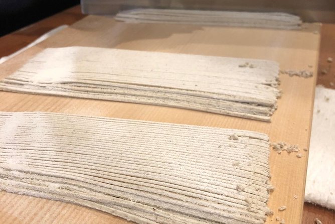 Gluten-free only.Soba making experience plan! - Cutting noodles that may crack