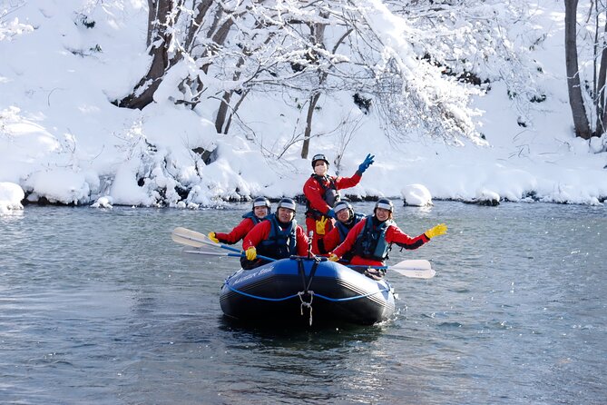 Half Day - Snow View Rafting in Niseko - A quieter side of Niseko on the Shiribetsu River