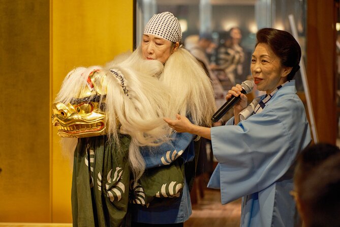 Japanese traditional Shishimai Dance and Private Hokkaido Dinner - Choosing between Suginome and Hokkai Shabu-Shabu