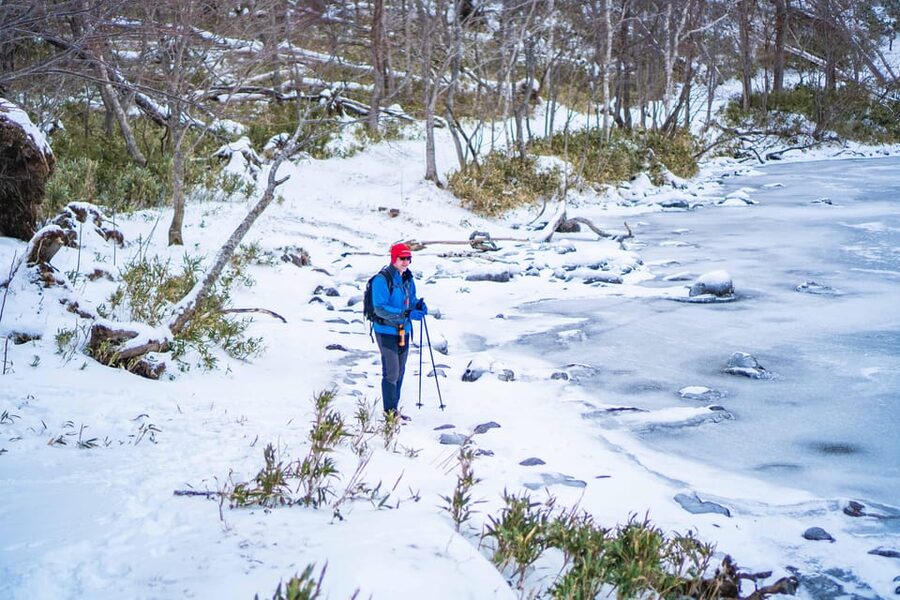 Lake Tachibana: Snowshoe to a frozen lake! - Key points at a glance