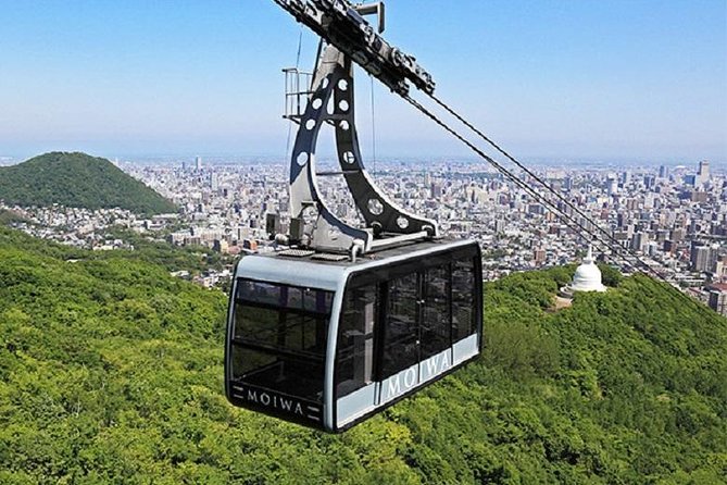 Mt. Moiwa Ropeway / Moriscar Ticket - Changing at the middle station for the Moriscar