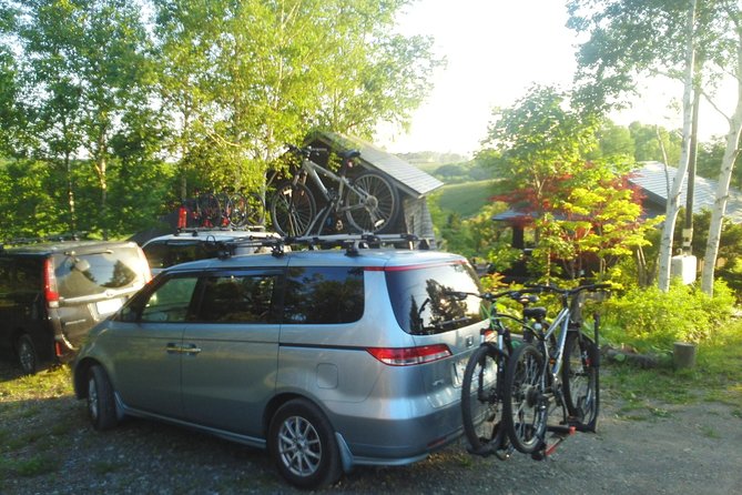 Nopporo Forest Mountain Bike Tour from Sapporo, presenting a retro Cycle cap - How the ride suits families and beginners