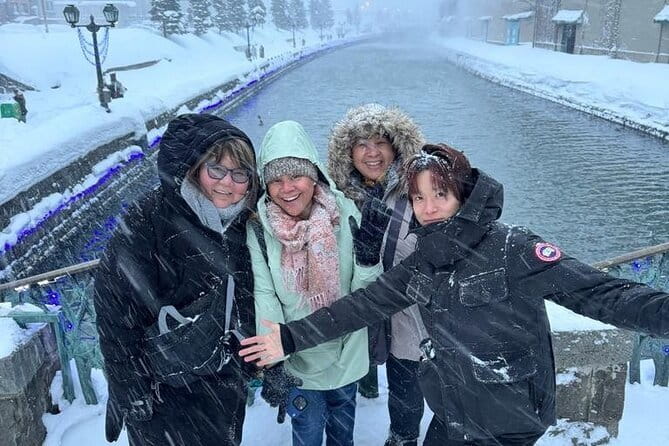 Otaru Canal Private Sightseeing Tour from Sapporo Station - Otaru City streets, sweets, and first impressions