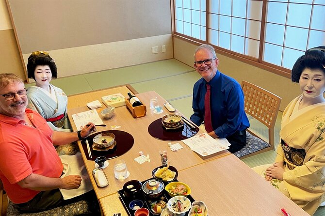 Ozashiki Geisha Plan with Lunch - Key points at a glance