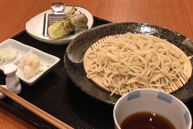Popular in SapporoExperience authentic hand-made soba at a real soba shop! - Stretching the dough takes patience