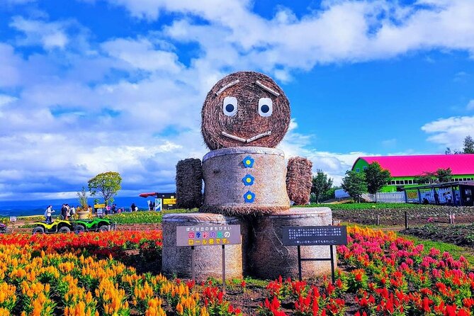 Private Car Tour to Biei Furano and Blue Pond from Sapporo - Shikisai-no-Oka and the broad Biei hills