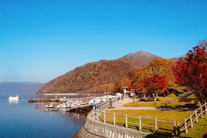Private Day Tour to Hokkaido Noboribetsu and Lake Toya by Car - Silo Observatory and the first Lake Toya panorama