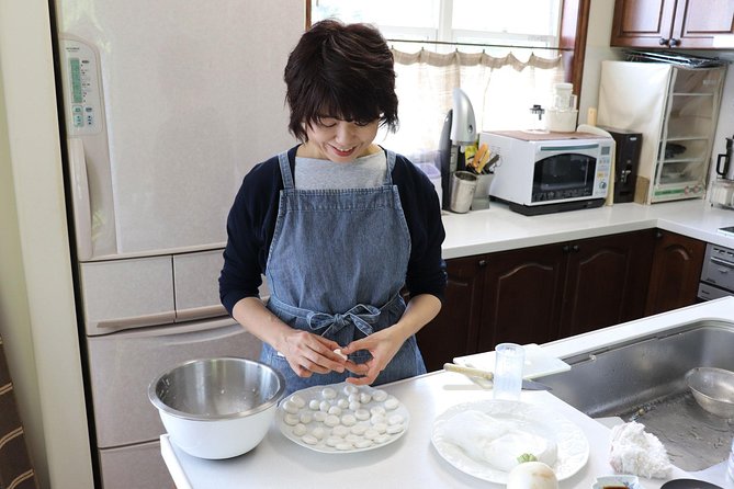 Private Japanese Cooking Class in Sapporo with Local Host Kanae - Sitting down to eat what you made