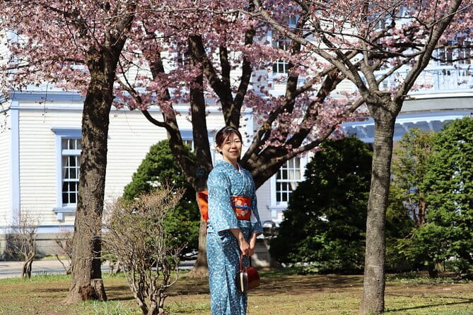 Private Kimono Styling with Memory Photos by a Bridal Stylist - Nakajima Park and its seasonal change