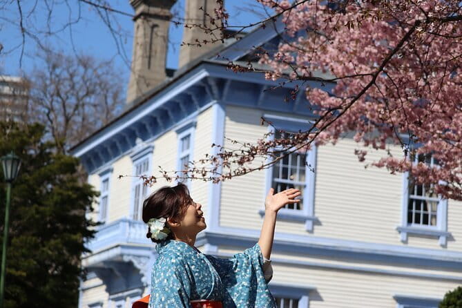 Private Kimono Styling with Memory Photos by a Bridal Stylist - Meeting Keiko at 9:00 in Sapporo