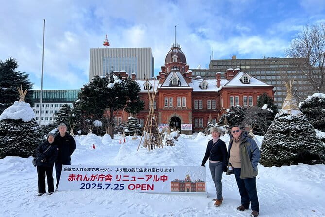 Sapporo Full Day Cultural Tour with National Licensed Guide - Key points at a glance
