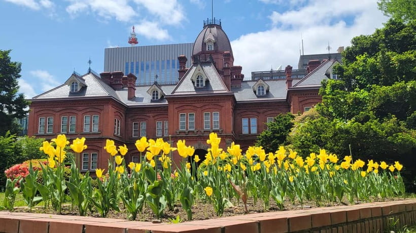 Sapporo Highlights: Golden Route Morning Guided Walking Tour - Aka-Renga Plaza and the red-brick story