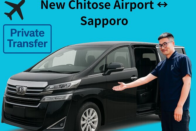 Sapporo ⇔ New Chitose Airport Private Transfer | Licensed Driver - From New Chitose Airport to Your Hotel