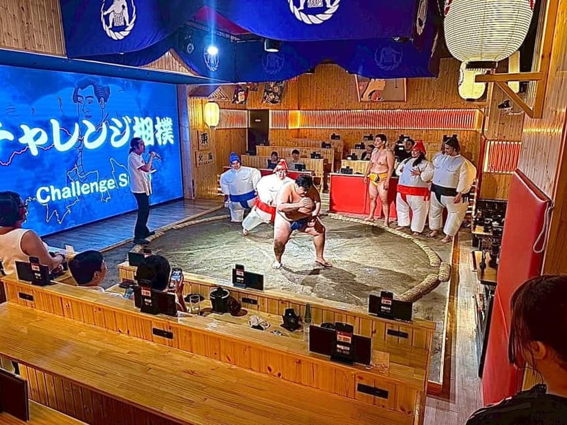 Sapporo: Sumo Show Experience with Japanese food & Photo - Key points at a glance