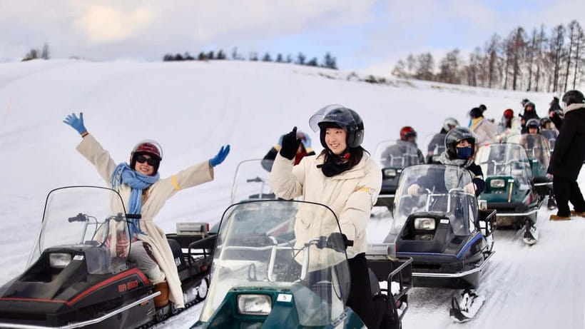 Sapporo Winter : Asahiyama Zoo (Penguin Fun & Snowmobile) - Ningle Terrace and its small winter shops