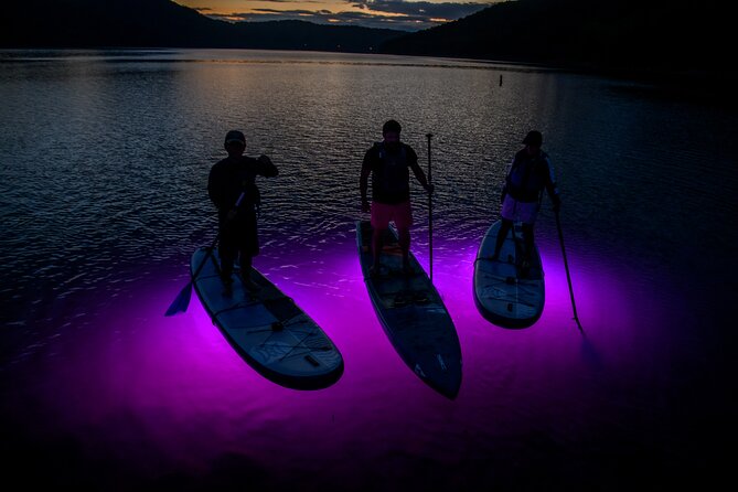 Sunset and Light Up Stand-Up Paddle with a Certified Guide - Staying on the water as daylight fades