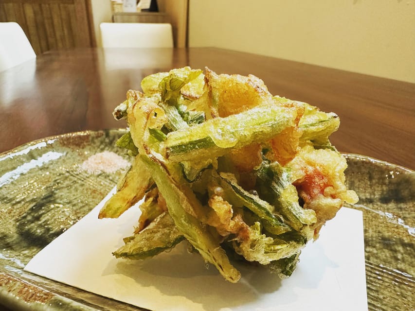 Top-rated experience Includes soba noodle making and tempura - Eating the soba you made