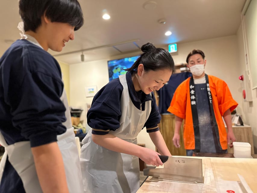 Top-rated experience Includes soba noodle making and tempura - Arriving at Handmade Soba Mondo